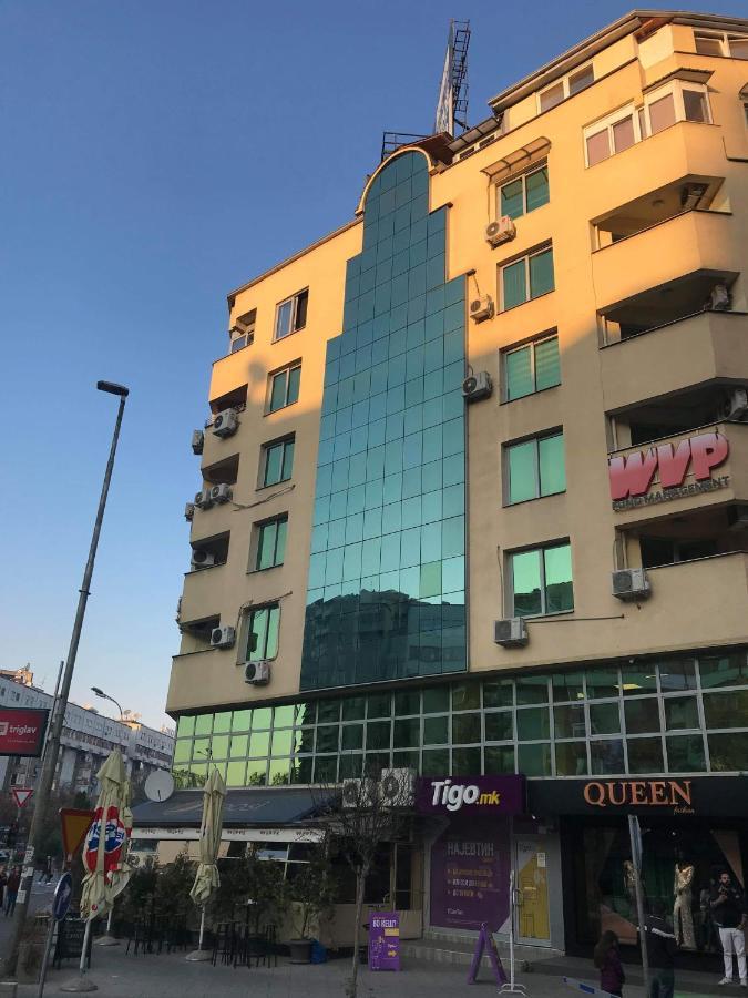 Skopje City Centar Apartment Near Marriott المظهر الخارجي الصورة