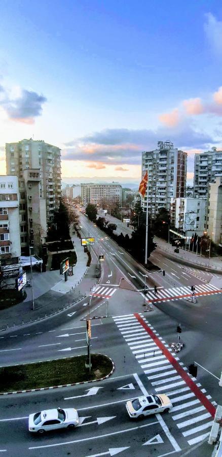 Skopje City Centar Apartment Near Marriott المظهر الخارجي الصورة